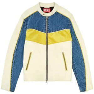 Diesel  L-Leopol panelled jacket