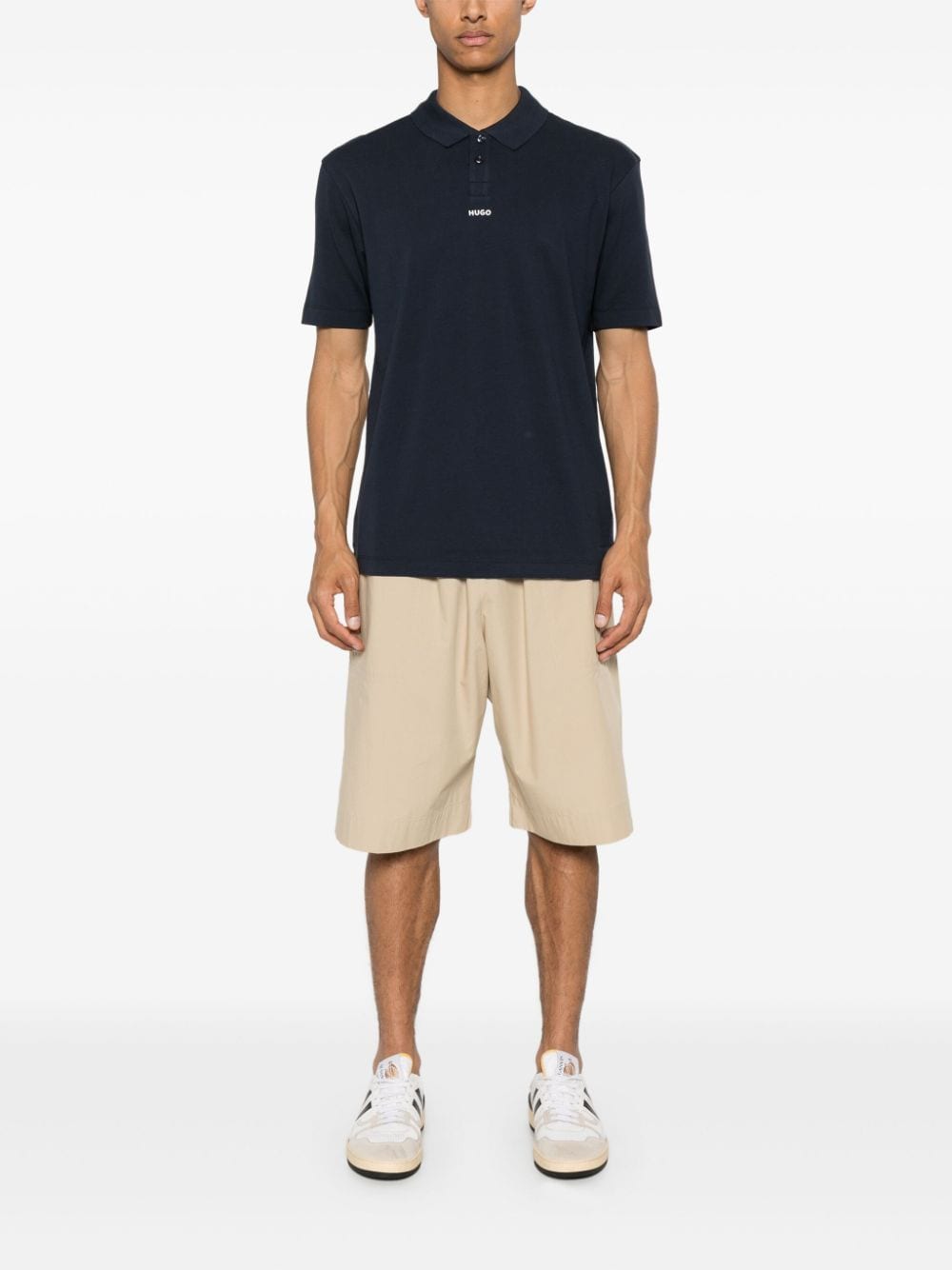 HUGO logo-print polo shirt - Image 2