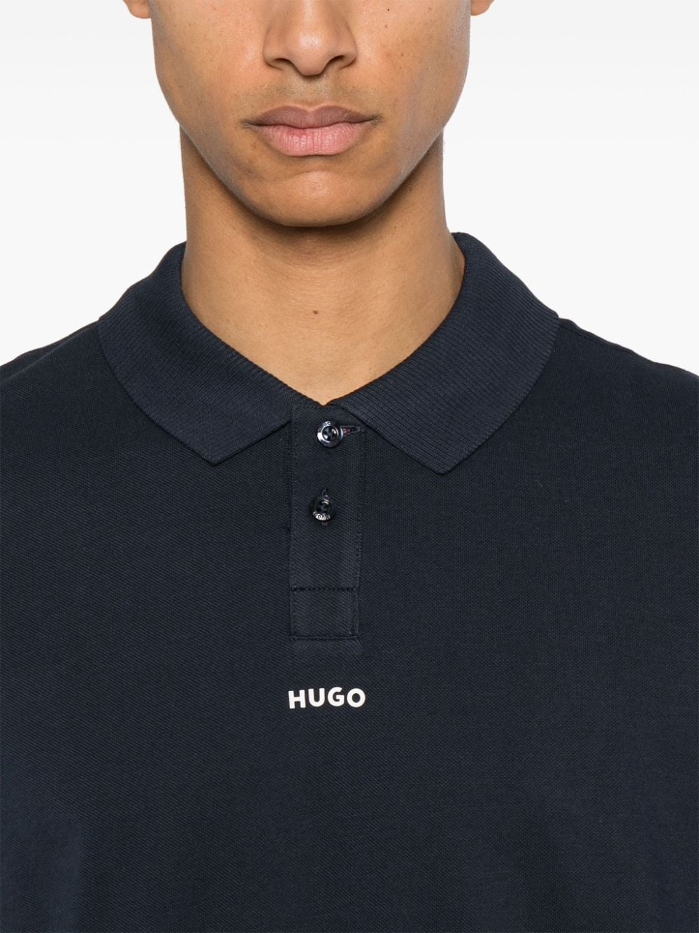 HUGO logo-print polo shirt - Image 5