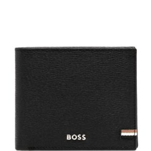 BOSS logo-lettering bi-fold wallet