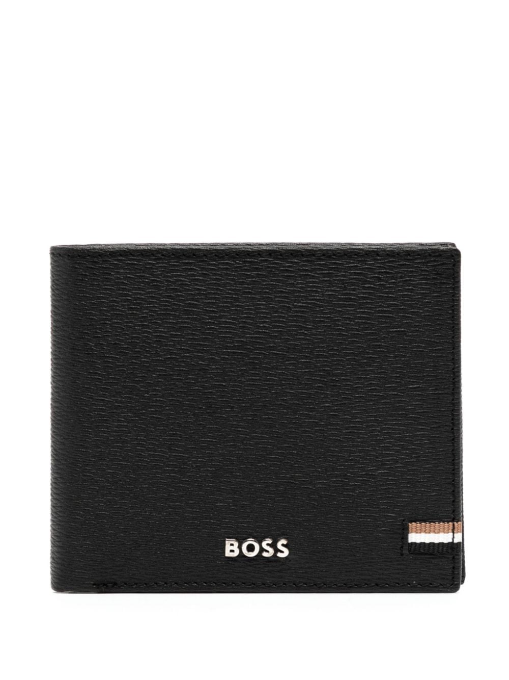 BOSS logo-lettering bi-fold wallet