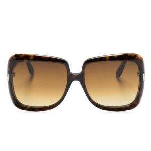 TOM FORD Eyewear Lorelai oversize-frame sunglasses