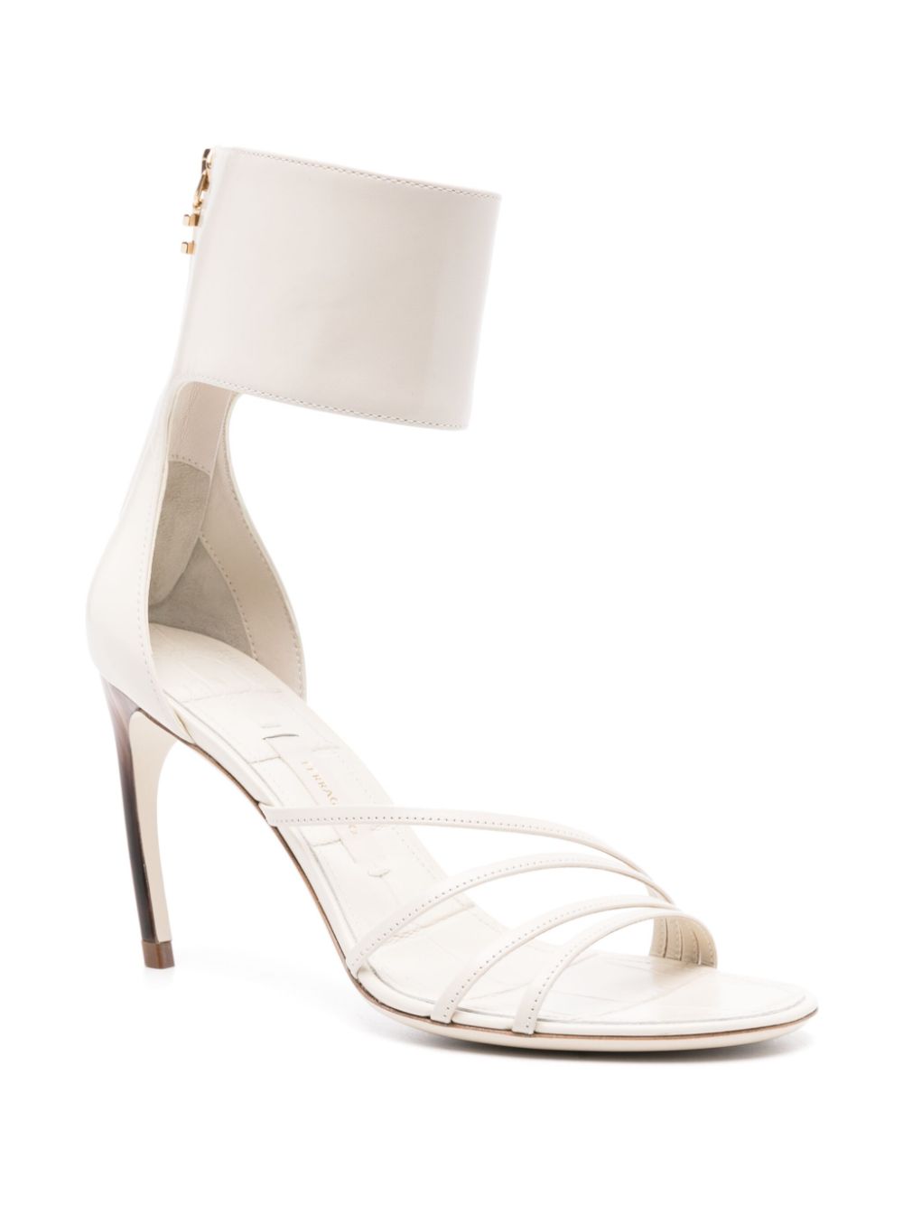 Ferragamo 85mm multi-way strap leather sandals - Image 2