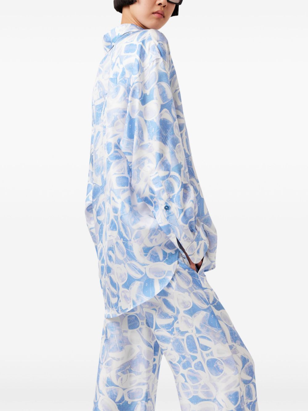 Stella McCartney sunglasses-print shirt - Image 4