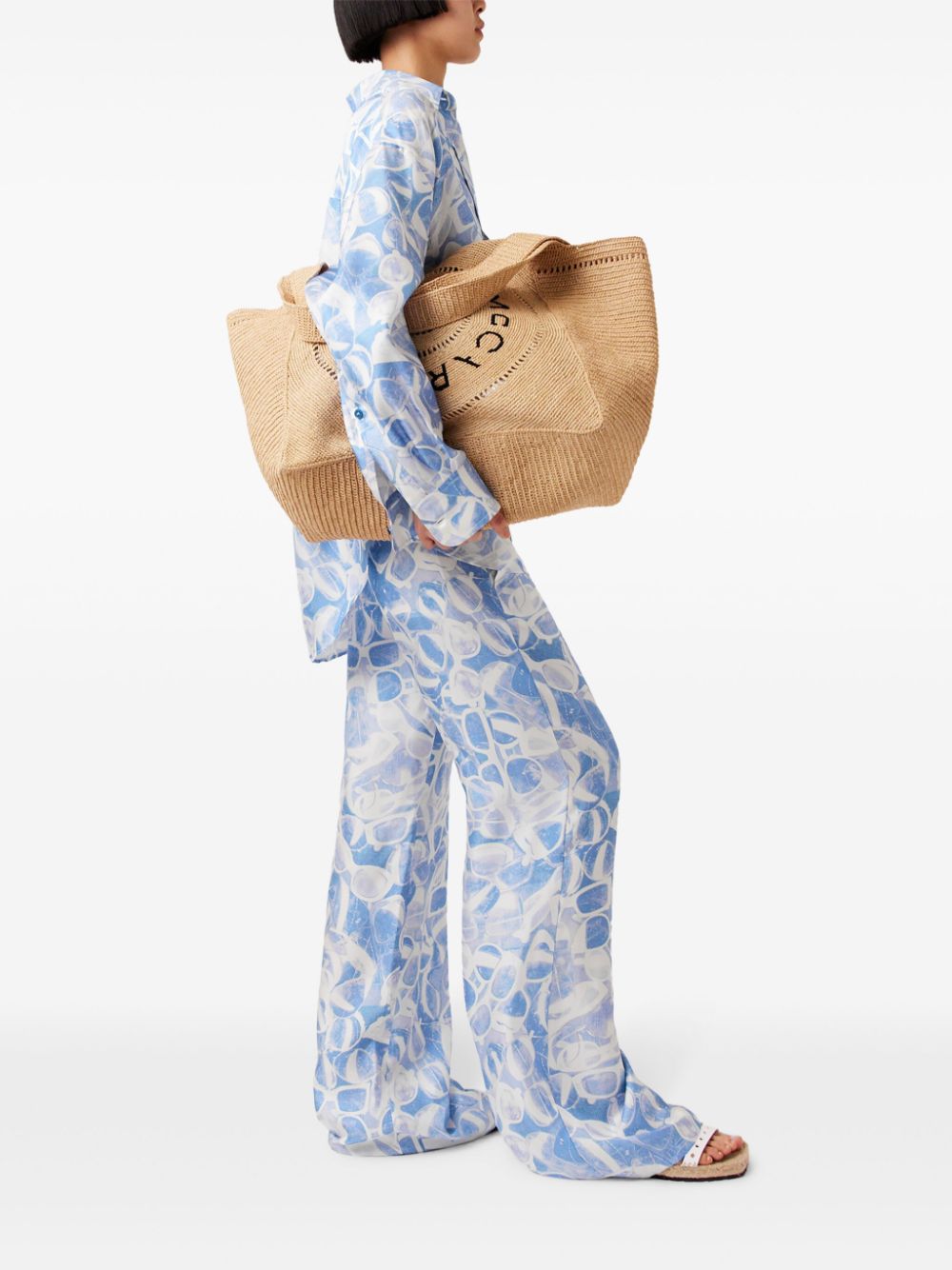 Stella McCartney sunglasses print pajama trousers - Image 3