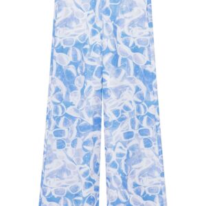Stella McCartney  sunglasses print pajama trousers