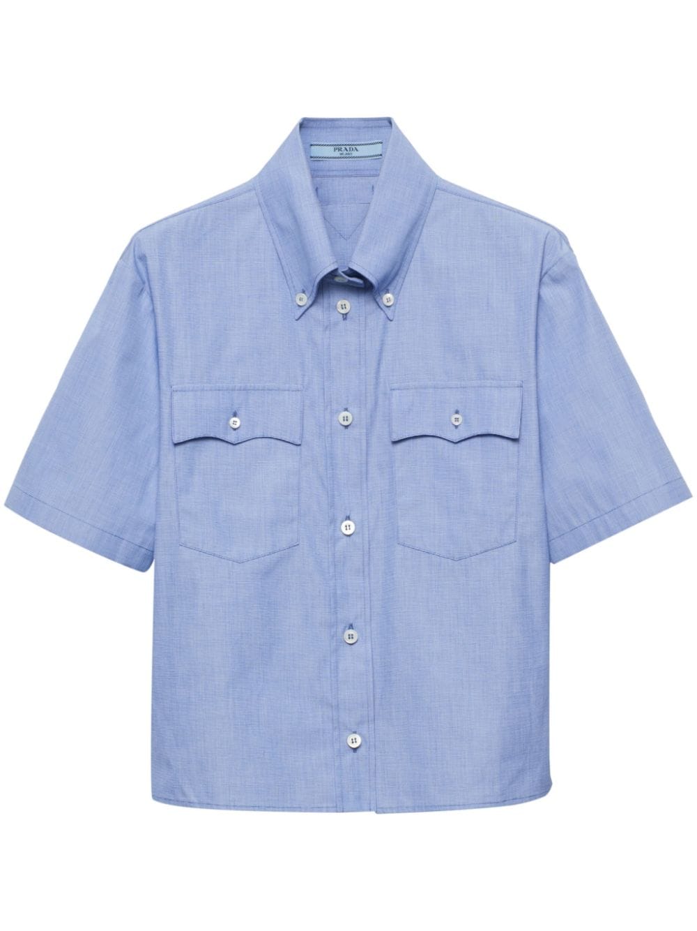 Prada short-sleeve cotton shirt