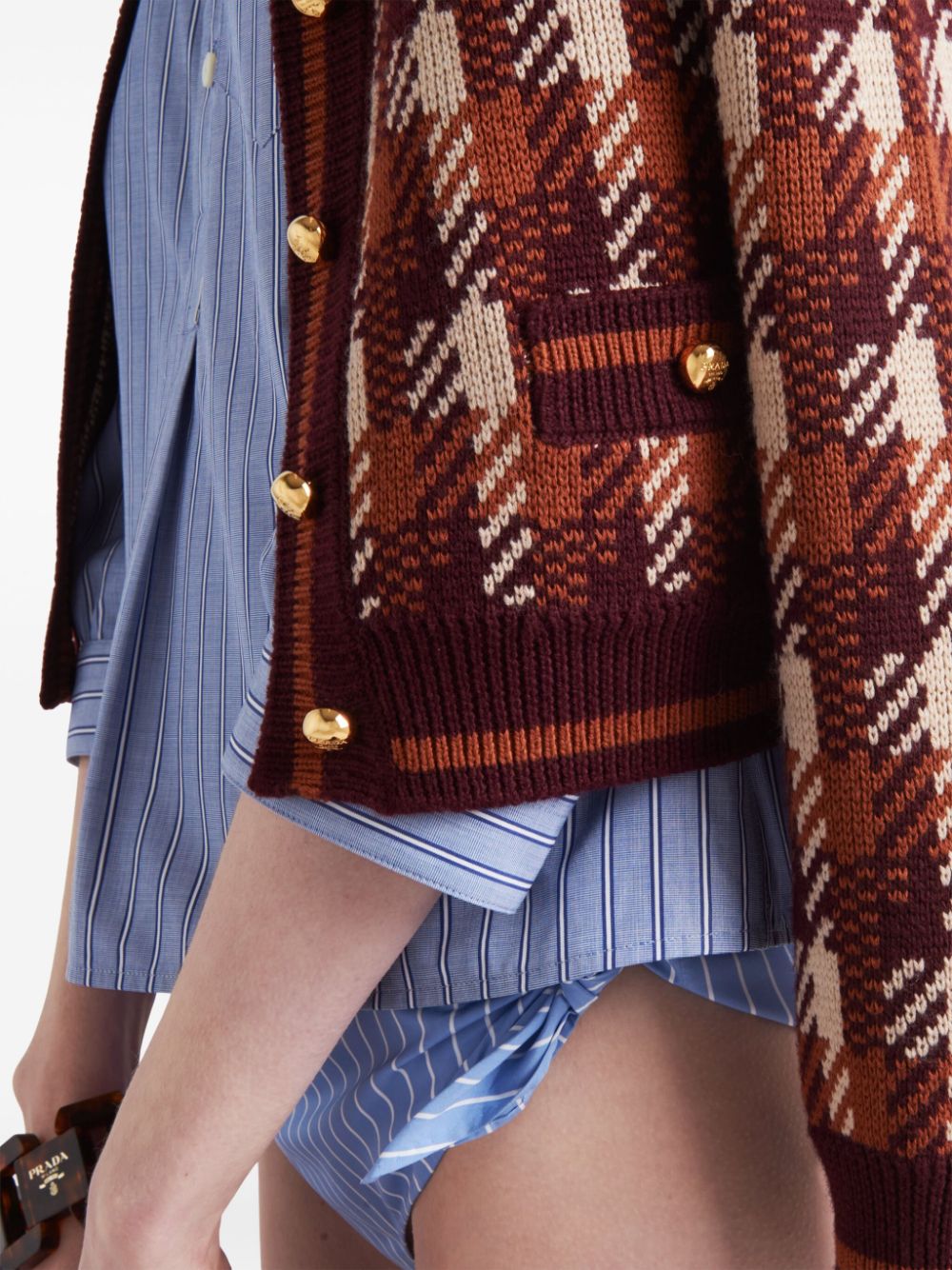 Prada striped cotton shirt - Image 5