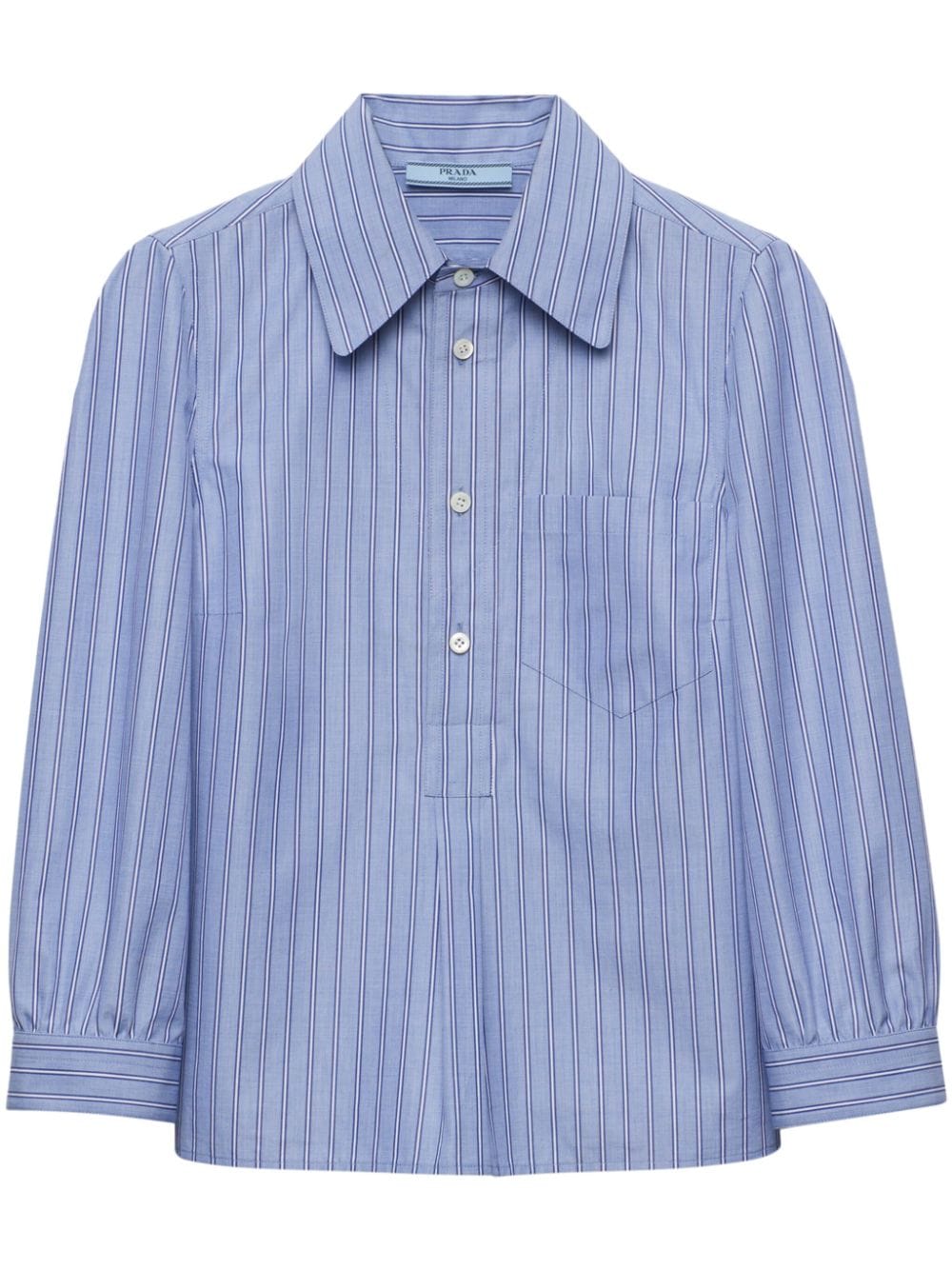 Prada striped cotton shirt