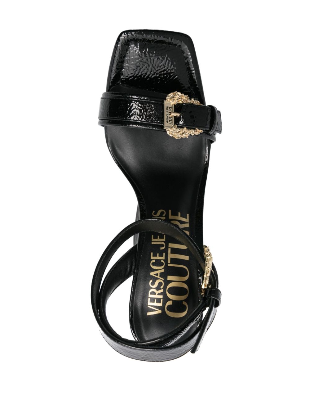 Versace Jeans Couture 110mm buckle-detail sandals - Image 4