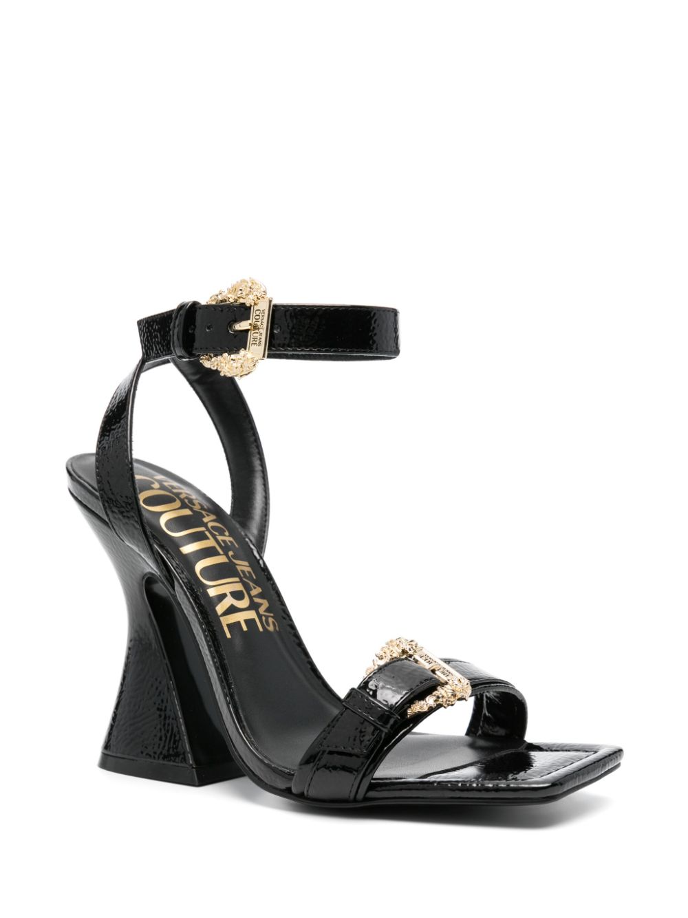 Versace Jeans Couture 110mm buckle-detail sandals - Image 2