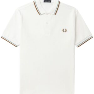 Fred Perry embroidered-logo cotton polo shirt