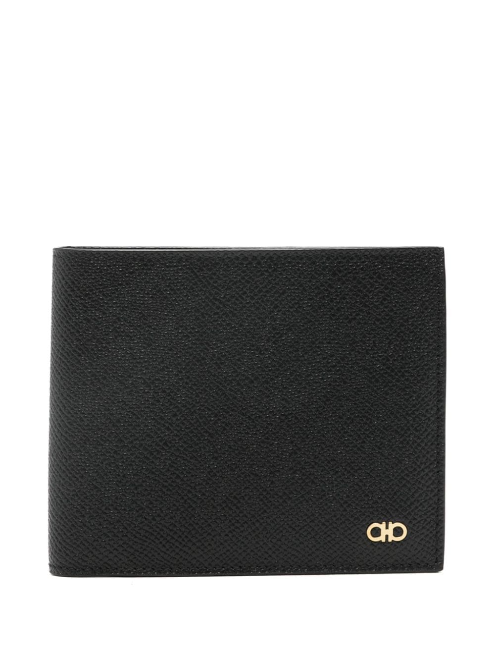Ferragamo Gancini-plaque leather wallet