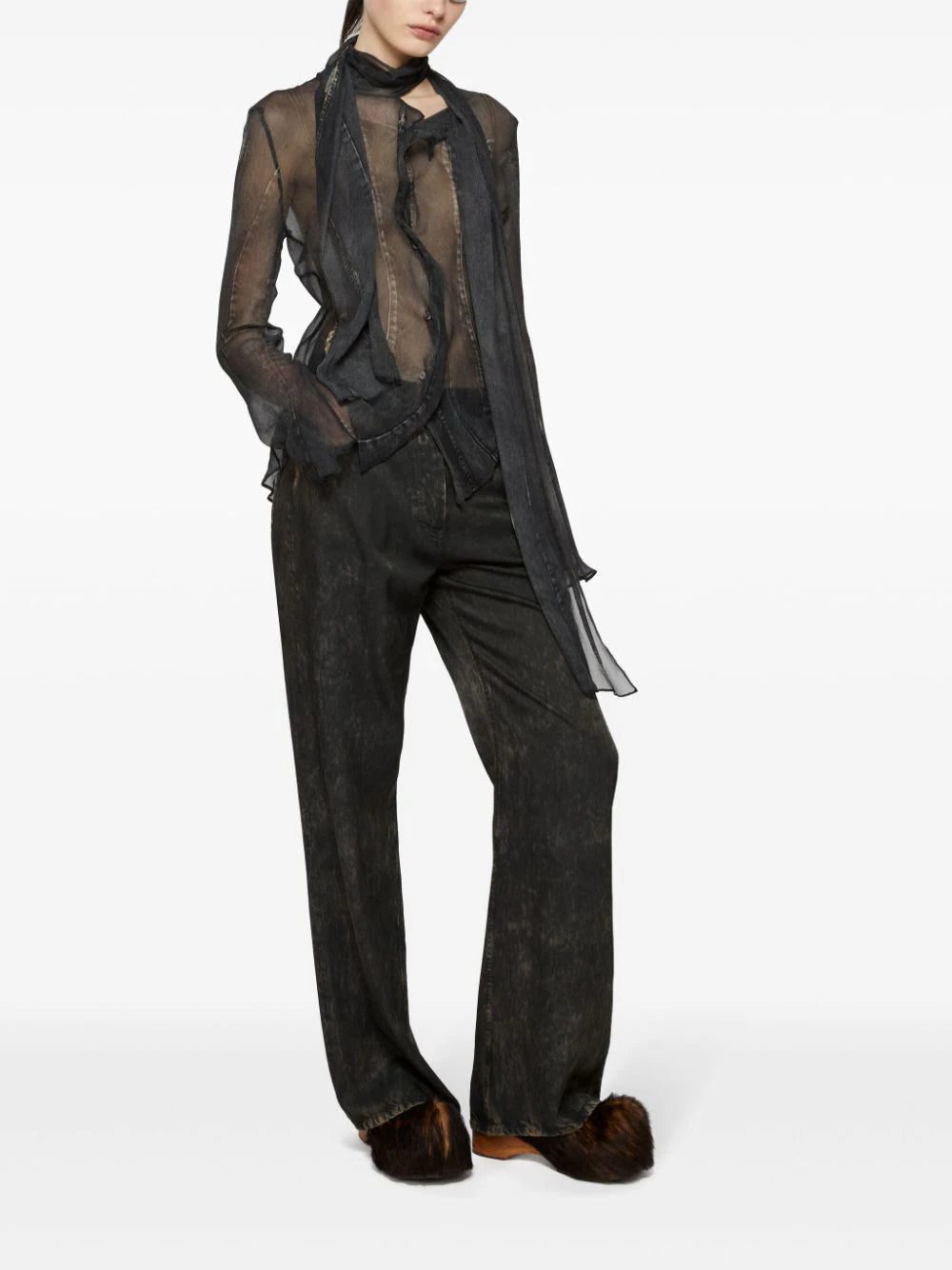 Acne Studios printed jeans - Image 3