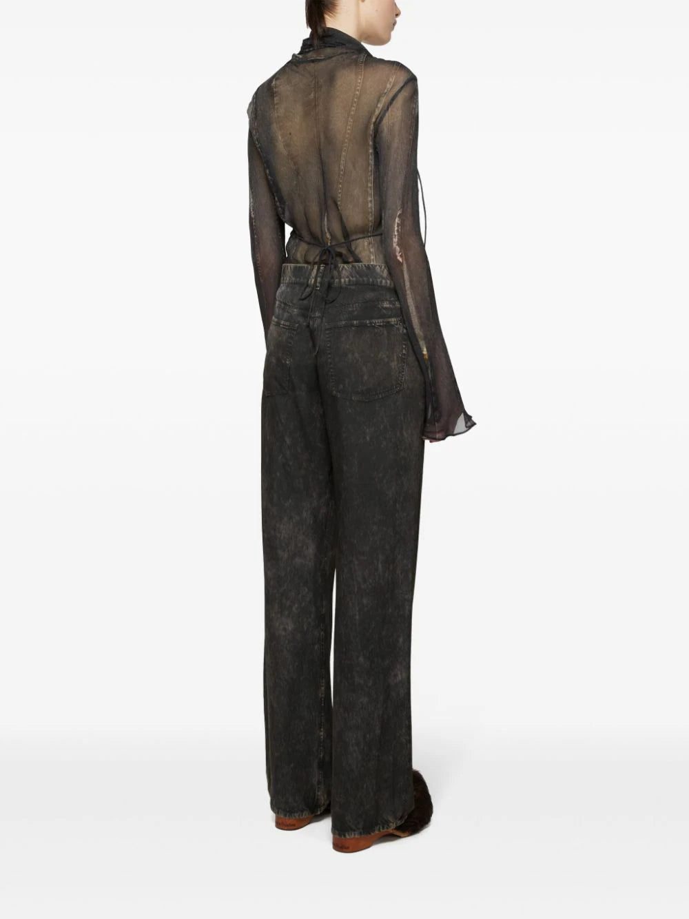 Acne Studios printed jeans - Image 4