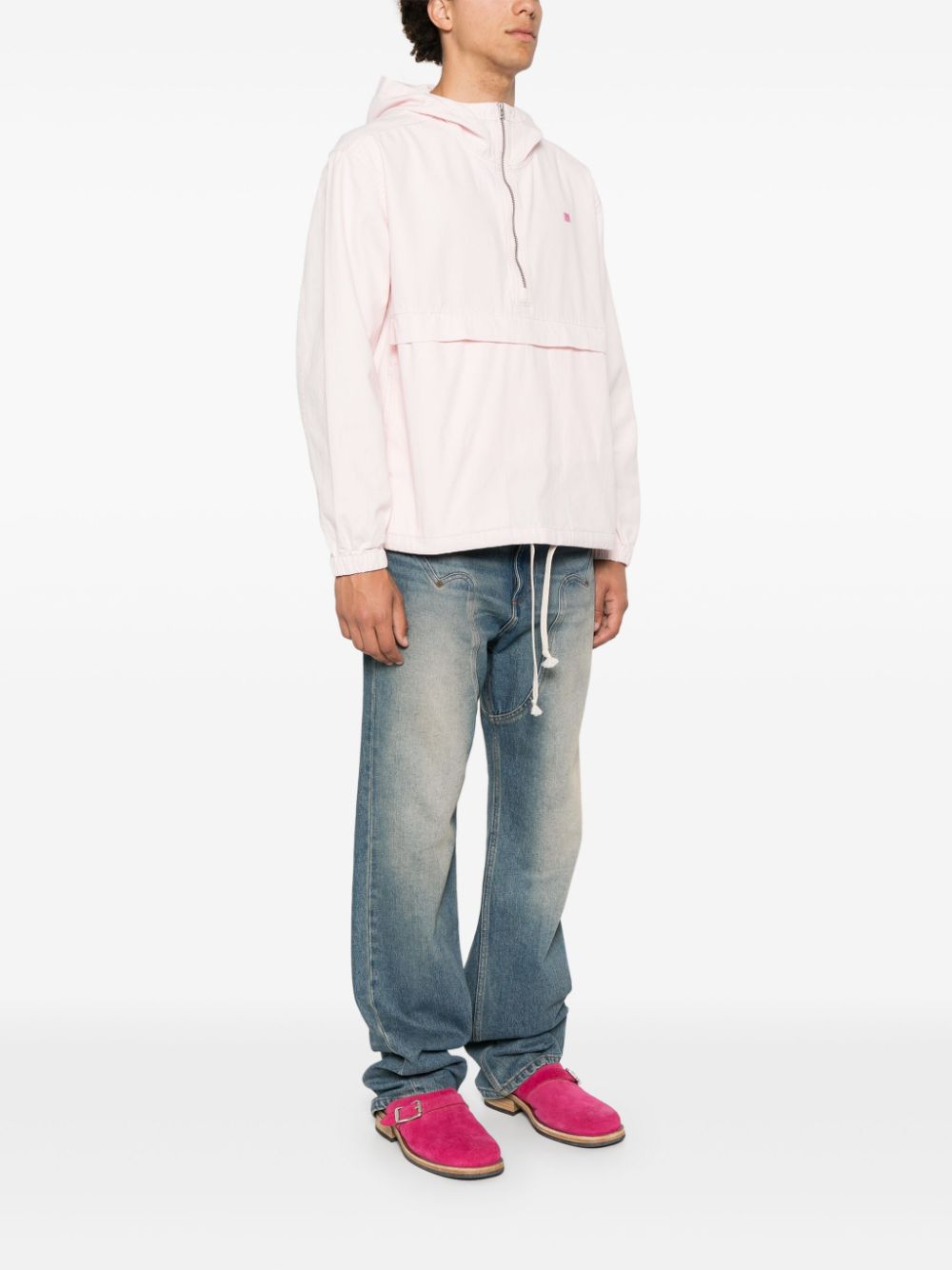 Acne Studios face-patch hooded jacket - Image 4