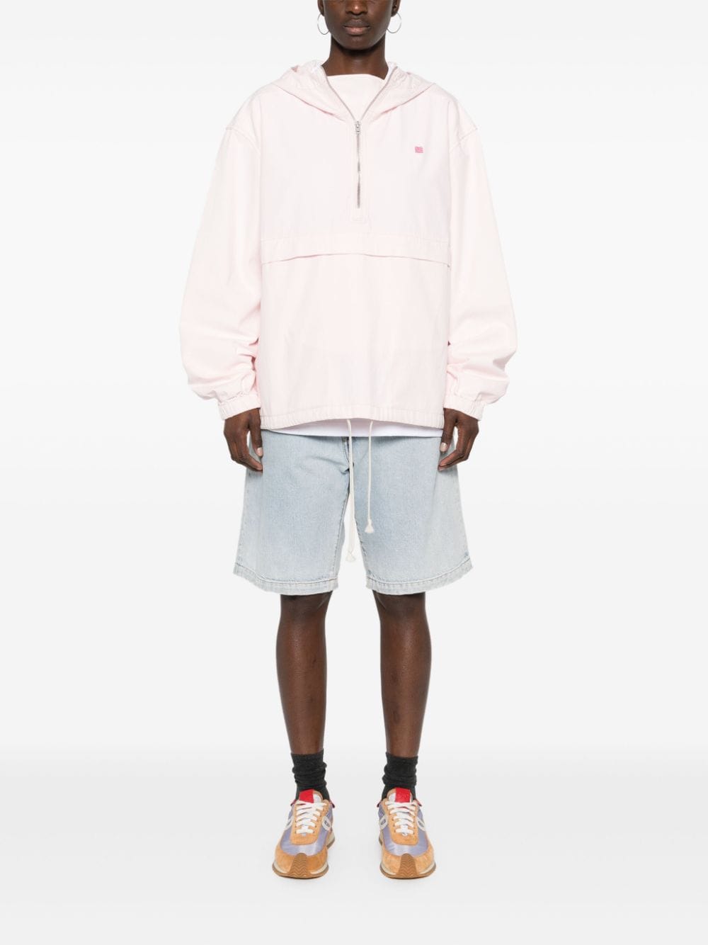Acne Studios face-patch hooded jacket - Image 3