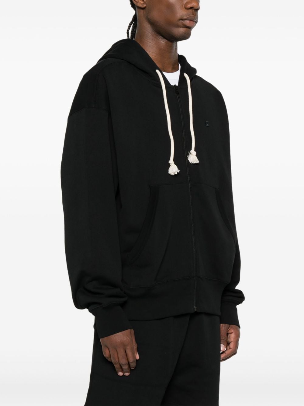Acne Studios organic cotton zip-up hoodie - Image 4