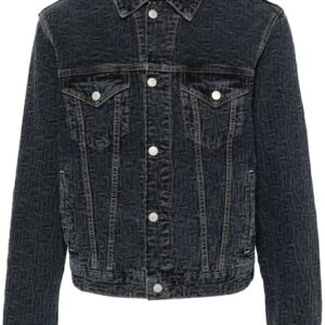Acne Studios logo-embossed denim jacket