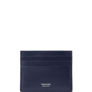 Ferragamo logo-stamp card holder