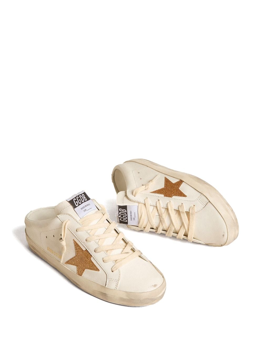 Golden Goose Super-Star sabot leather sneakers - Image 3
