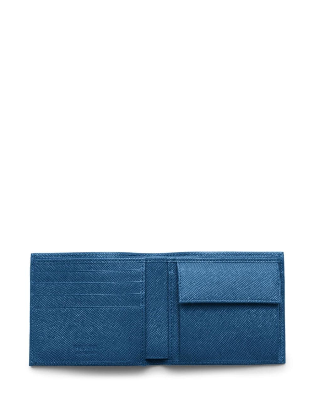 Prada triangle-logo leather wallet - Image 4