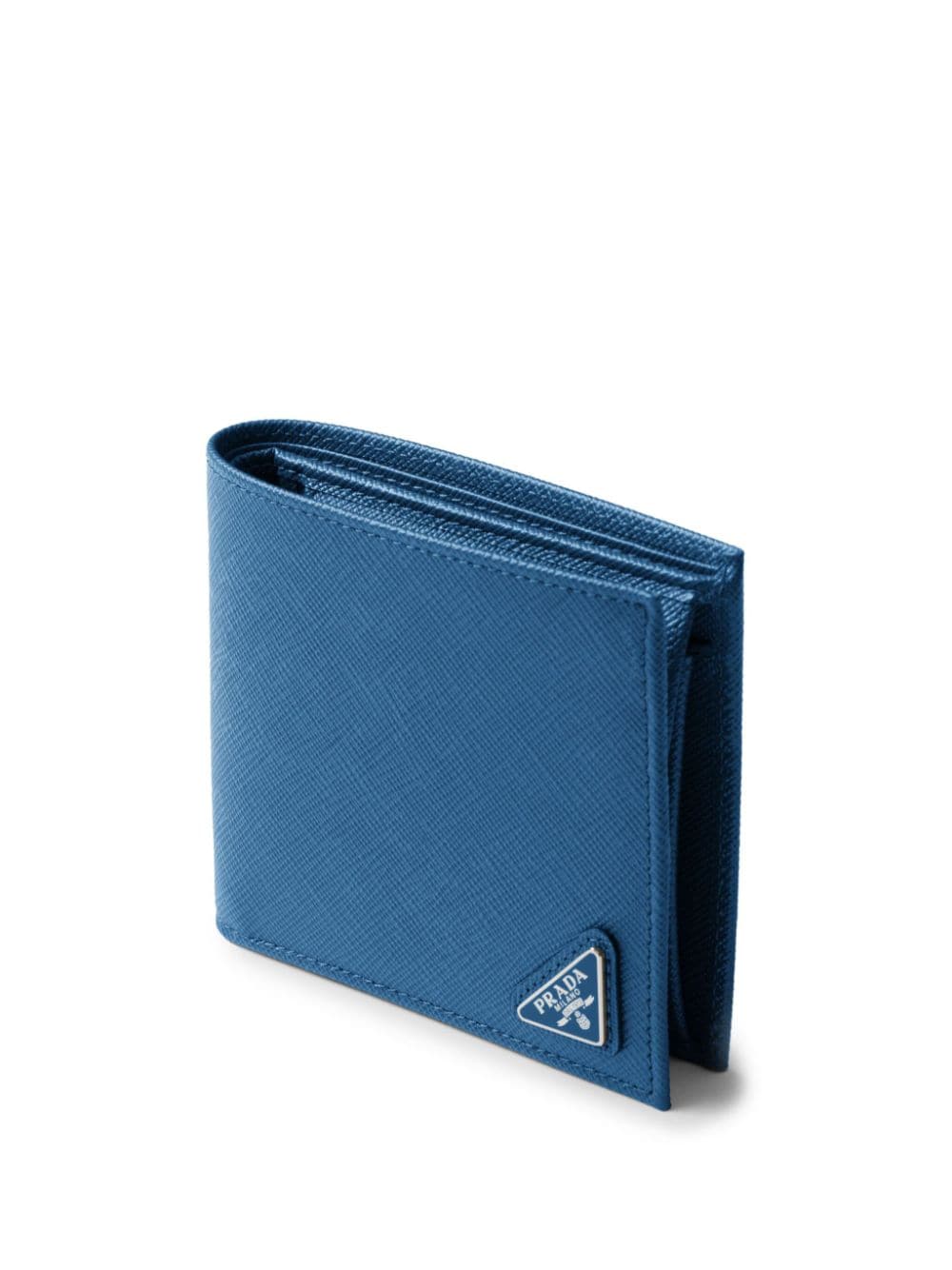 Prada triangle-logo leather wallet - Image 3