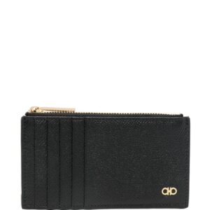 Ferragamo Gancini leather cardholder