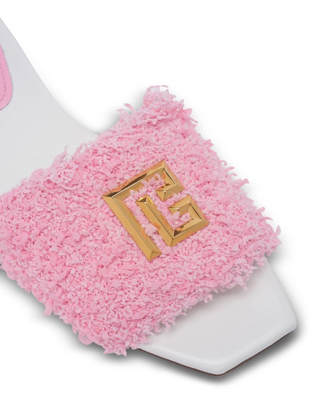 Balmain Dafne tweed slides - Image 5