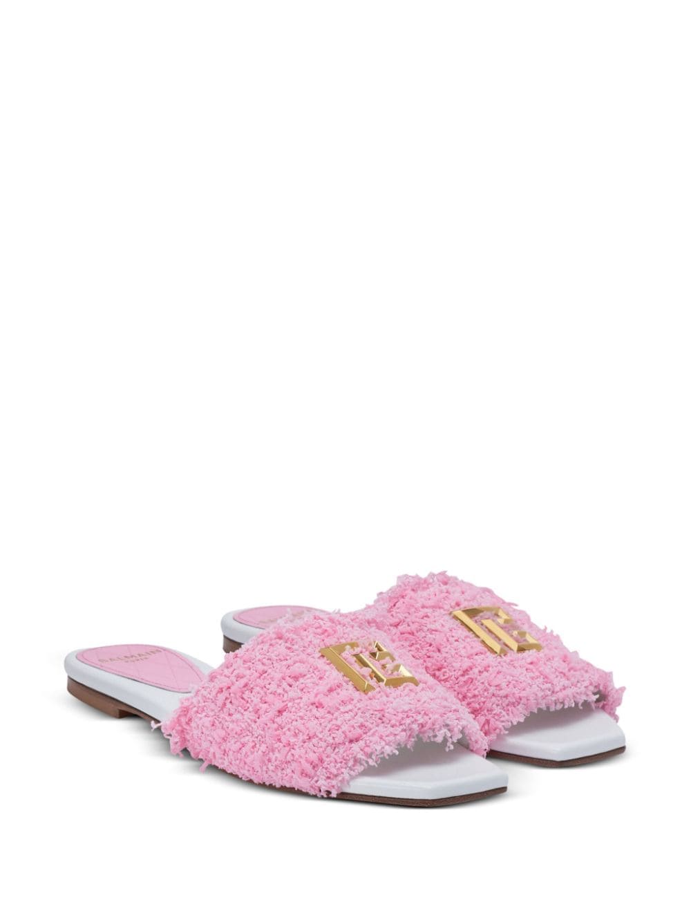 Balmain Dafne tweed slides - Image 2