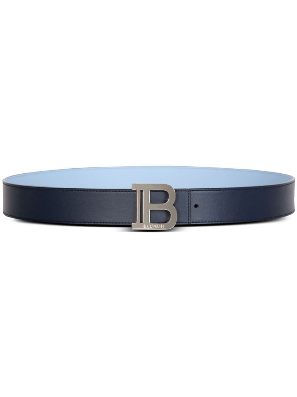 Louis Vuitton two-tone reversible leather belt