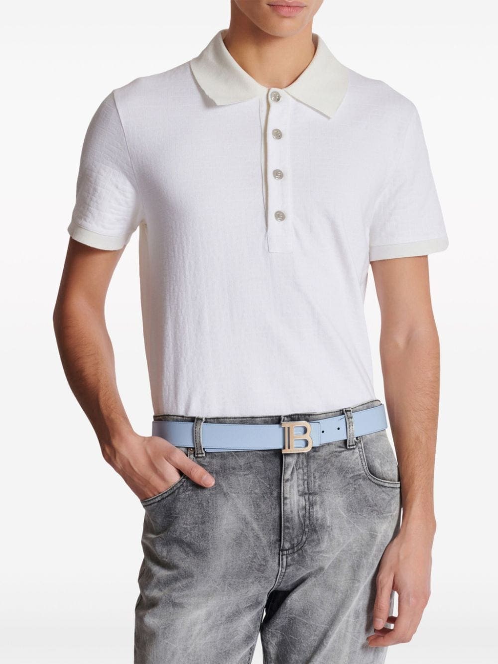 Louis Vuitton two-tone reversible leather belt - Image 6