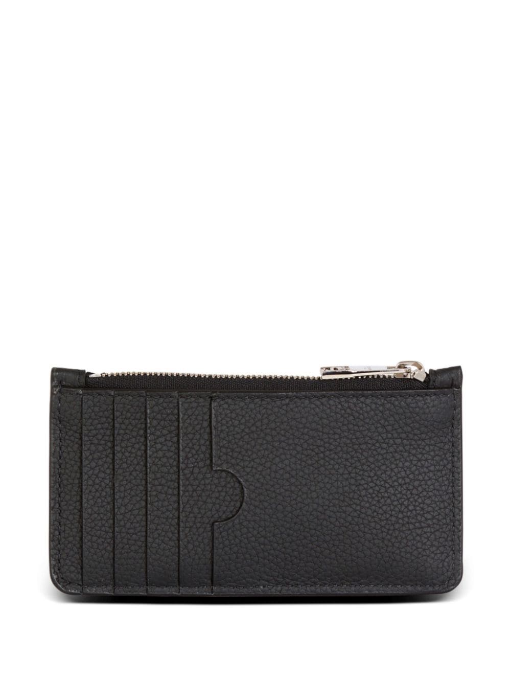 Balmain monogram-embossed leather cardholder - Image 2
