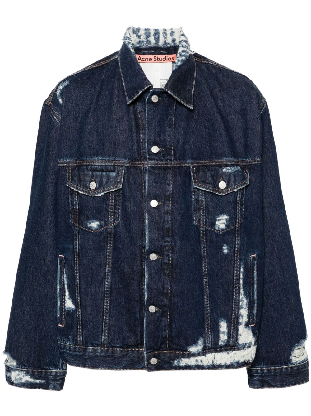 Acne Studios distressed denim jacket