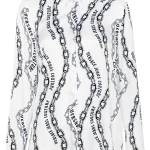 Versace Jeans Couture  chain-link print shirt