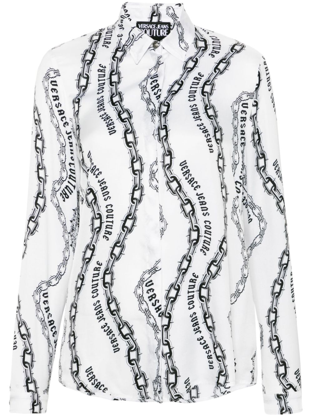 Versace Jeans Couture chain-link print shirt