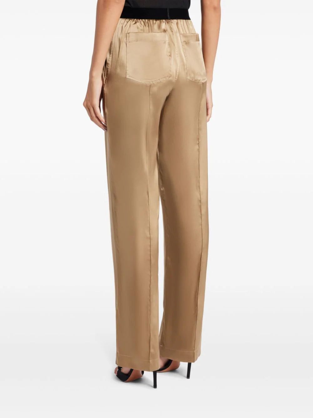 TOM FORD straight-leg satin trousers - Image 4