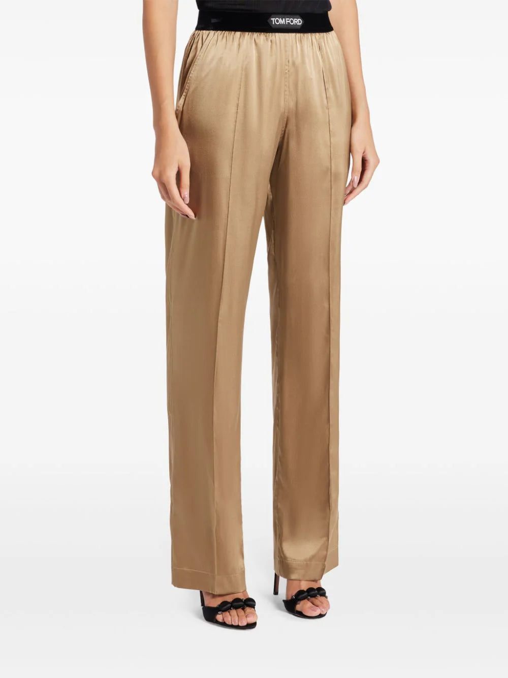 TOM FORD straight-leg satin trousers - Image 3
