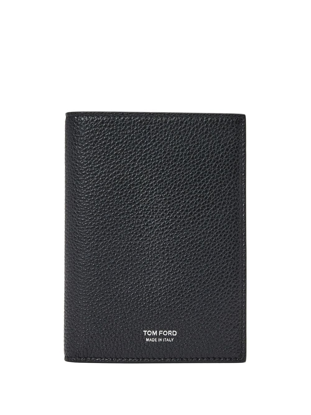 TOM FORD logo-lettering bi-fold leather cardholder