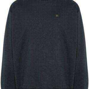 Acne Studios Face-patch cotton sweatshirt
