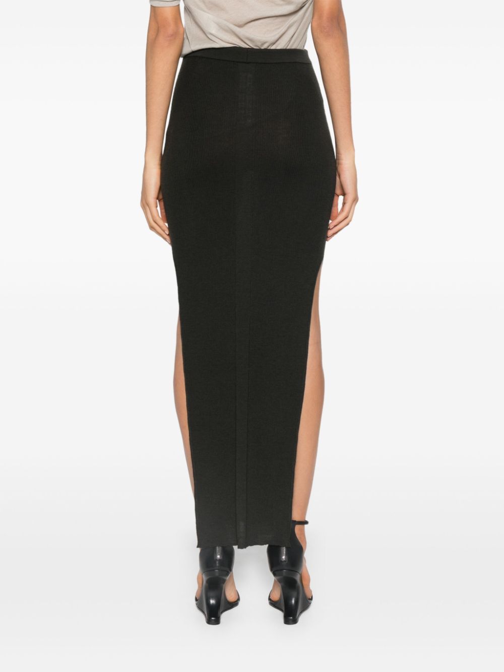 Rick Owens Sacriskirt maxi skirt - Image 4