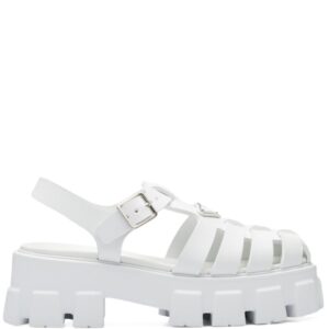 Prada  Monolith platform sandals