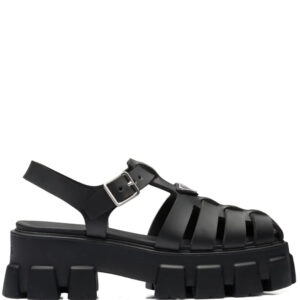 Prada  55mm caged platform sandals