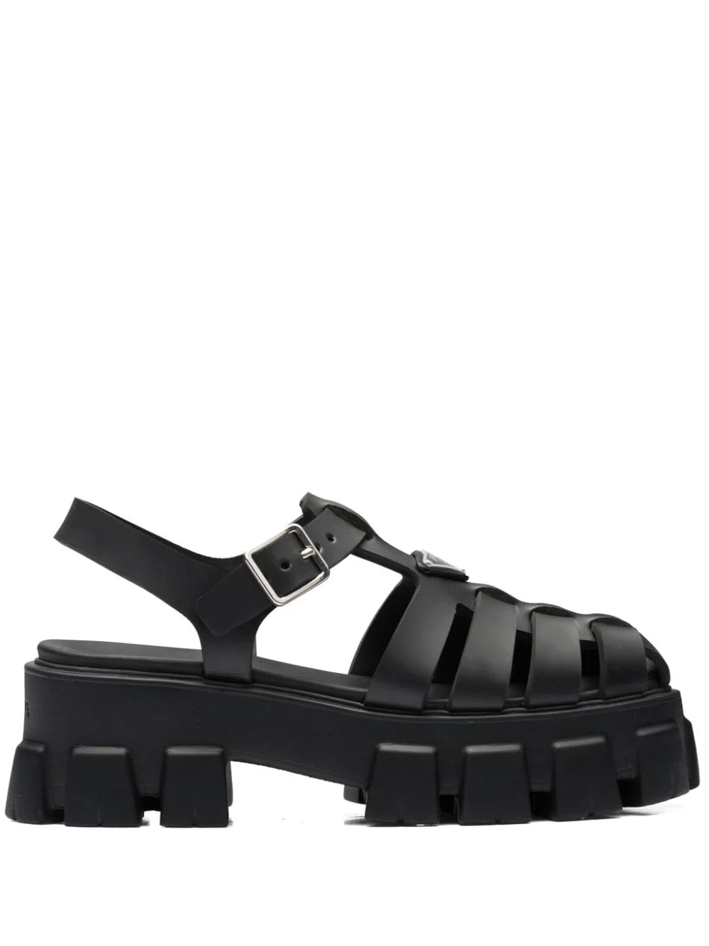 Prada 55mm caged platform sandals