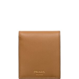 Prada logo-debossed leather wallet