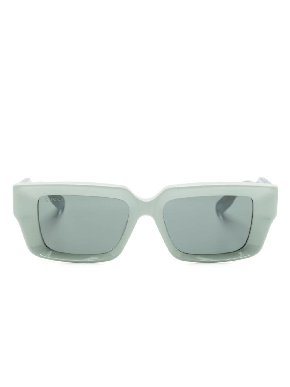 Gucci Eyewear logo-debossed rectangle-frame sunglasses