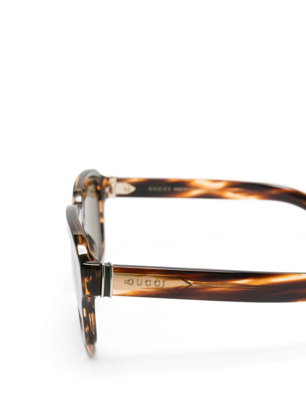 Gucci Eyewear abstract-effect square-frame sunglasses - Image 3