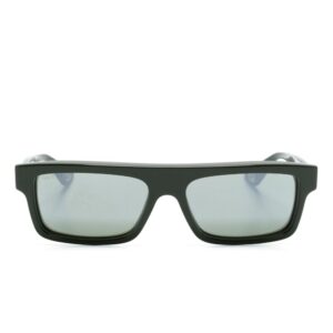 Gucci Eyewear logo-debossed rectangle-frame sunglasses