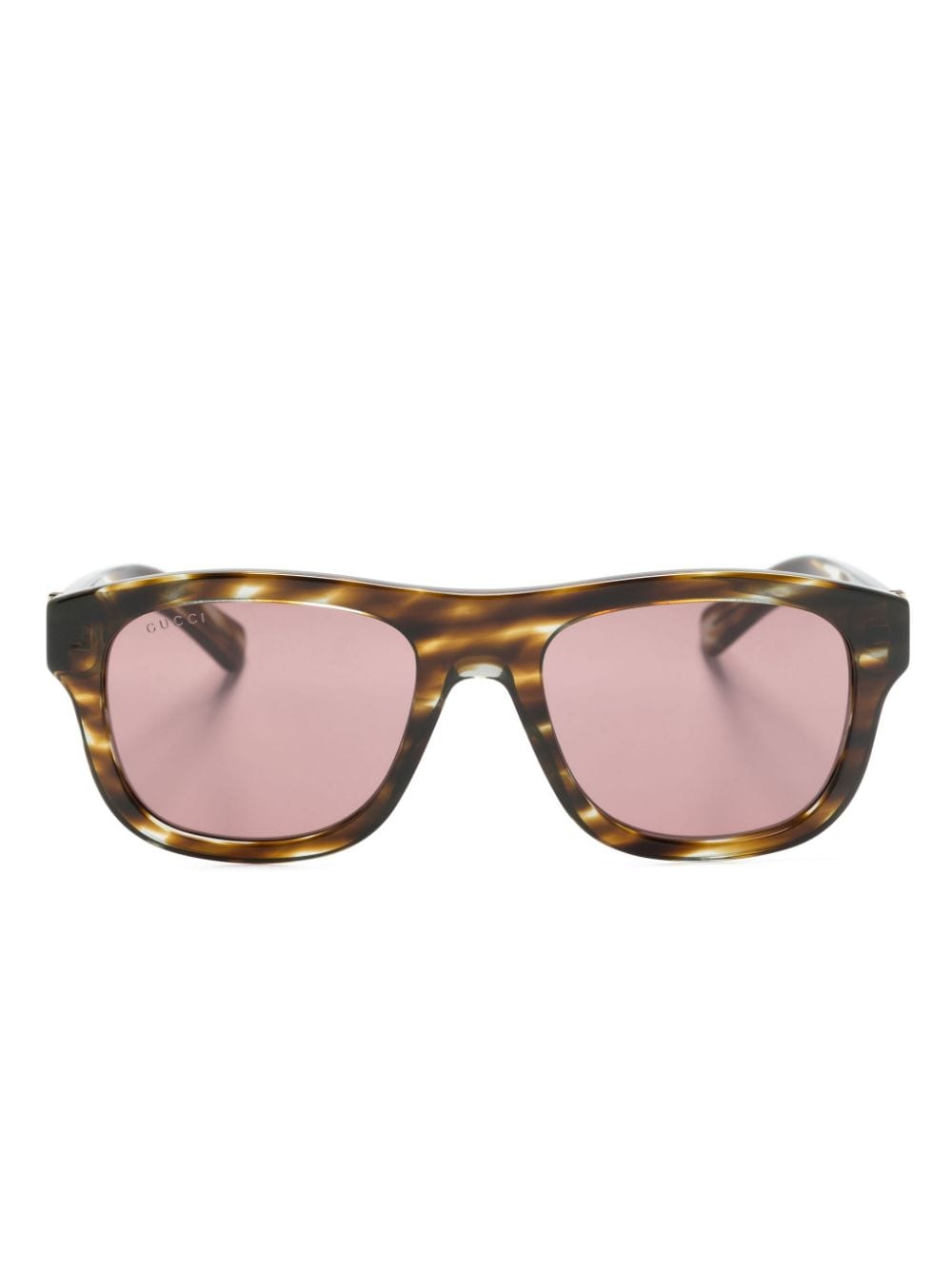 Gucci Eyewear tortoiseshell wayfarer-frame sunglasses