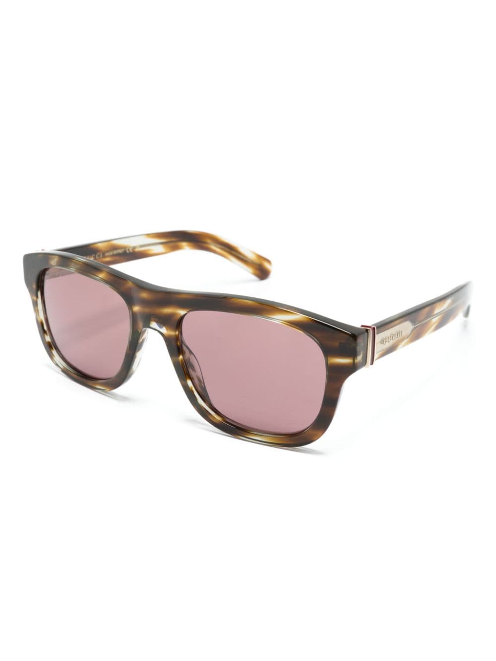 Gucci Eyewear tortoiseshell wayfarer-frame sunglasses - Image 2